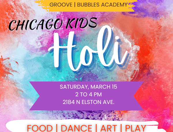 March 15 – Chicago Kids Holi 2025!